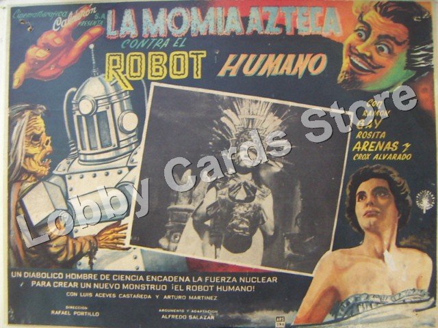 RAMON GAY/LA MOMIA AZTECA VS ROBOT HUMANO